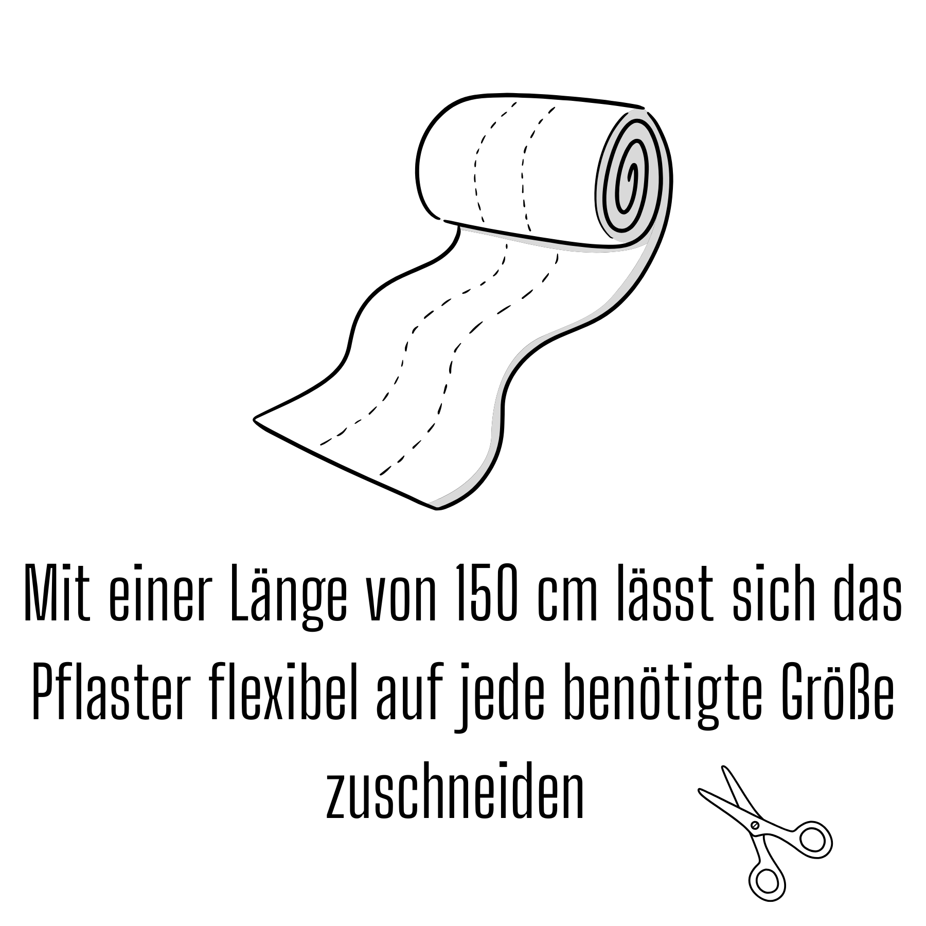 Silikonpflaster gegen Narben & Falten