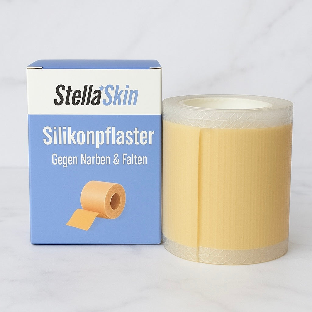 Silikonpflaster gegen Narben & Falten